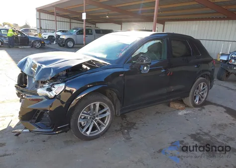 2025 Audi Q3 Premium 45 Tfsi S Line Quattro Tiptronic z USA, uszkodzony, nr VIN WA1DECF34S1017932